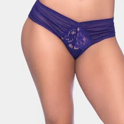 XENZA Pack Of 2 Mid-Rise Self-Designed Bikini Briefs - XN-2C-05843-MR-NBL image 2