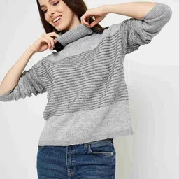 Madame Women Ribbed Pullover image 5
