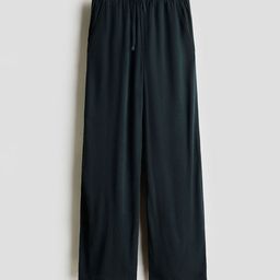 H&M Girls Crinkled Loose-Fit Trousers-picture-0