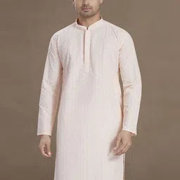 DIVISIVE Men Embroidered Thread Work Kurta-picture-41