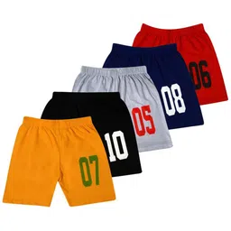 HUXX Unisex Kids Typography Printed Shorts-image-15