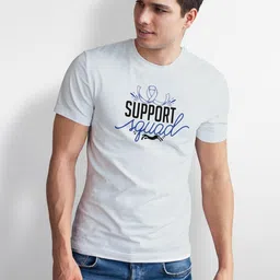 Seekbuylove Men Typography Printed Bio Finish T-shirt image 3