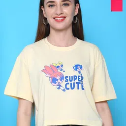 Dreambe Women Typography 2 Wonder Woman Printed Fusion Applique T-shirt-image-83