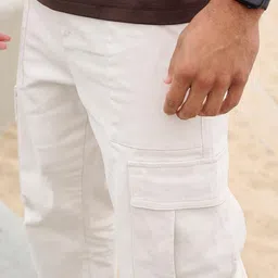 StyleCast x Revolte Men Pleated Cargos Trousers image 3
