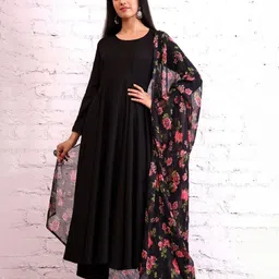 BAESD Women Kurta & Trousers With Dupatta Kurta Set-picture-34