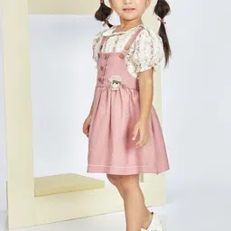 Peppermint Girls Applique A-Line Dress with Top image 2
