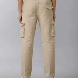 UNDER FOURTEEN ONLY Boys Mid-Rise Cargos Trousers image 4