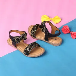 BOYZ N GALZ Girls Embellished Open Toe Flats-picture-37