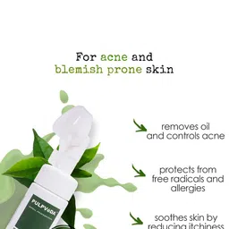 Pulpveda Tea Tree Foaming Face Wash For Oily Skin - 150 ml image 5