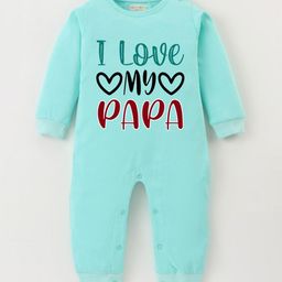 BLUSHES Infants Fathers Day Printed Pure Cotton Rompers-picture-31