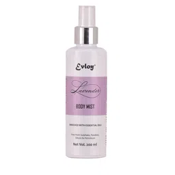 EVLOY Lavender Body Mist Enriched With Essential Oils - 200 ml-image-1