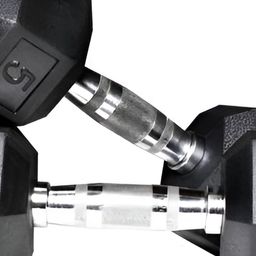 HackerX Set Of 2 Fixed Weight Dumbbell - 5Kg Each-picture-32