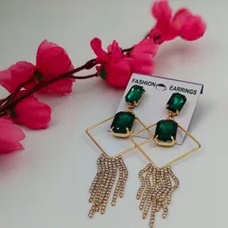 MUNMUN'S Geometric Drop Earrings image 4