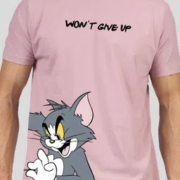 Greylongg Men Graphic Printed Round Neck Cotton T-shirt image 2