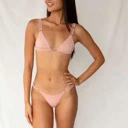 Fookre Shoulder Straps Neck Swim Bikini Set image 4