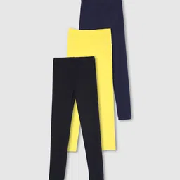 max Girls Pack Of 3 Ankle-Length Leggings image 1