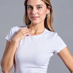 Echolope Women Fitted Crop Top-picture-18