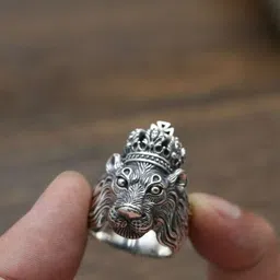 Teeragaj Set Of 2 Stone Studded Adjustable Finger Ring image 3