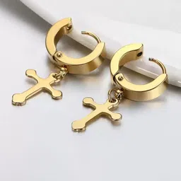 Crazy Fashion Pack Of 2 Contemporary Hoop Earrings-image-60
