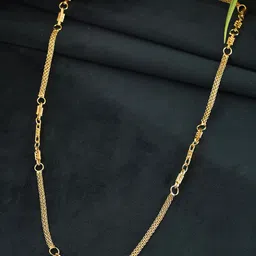 VOJ Stainless Steel Gold-Plated Minimal Chain-picture-18