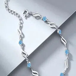 RV Jewels Unisex Silver-Plated Link Bracelet-picture-35