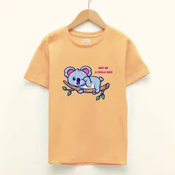 HapyHatch Girls Koala Printed T-shirt-picture-51