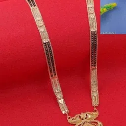 Anouk Gold-Plated Brass Mangalsutra-picture-36