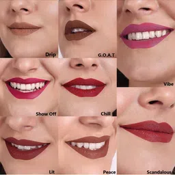 FeMent Clean Matte Long Lasting Liquid Lipstick - 6.5 ml - Goat image 4