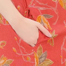 TRUNDZ Printed Maxi Nightdress image 2