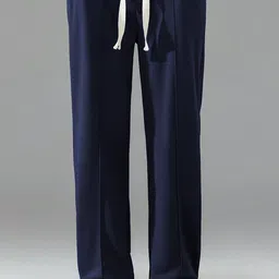 SAKHWALA Men Straight-Fit High-Waist Track Pant-image-0