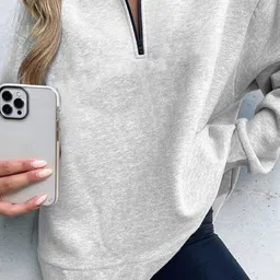 LULU & SKY Long Sleeve Oversize Fit Sweatshirt image 2