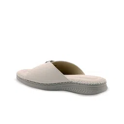 Jootavoota Women Solid Open Synthetic Leather Casual Toe Flats with Buckles image 4