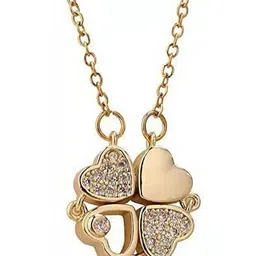 Utkarsh Heart Shaped Pendants with Chains-picture-23