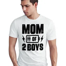 Seekbuylove Men Bio Finish Mom Of Boys Shirt, Boy Round Neck Pure Cotton T-shirt-picture-14