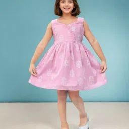 Toonyport Floral Print Fit & Flare Dress image 1