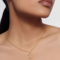 KISNA DIAMOND AND GOLD JEWELLERY Women 14KT Pendant Diamond 0.07 CT-image-29
