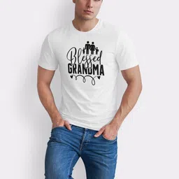 Seekbuylove Men Typography Printed Bio Finish T-shirt image 2