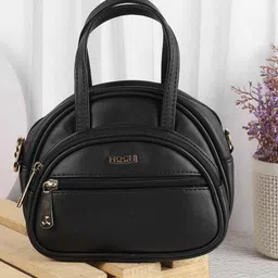 Mochi Half Moon Sling Bag with Tasselled image 1