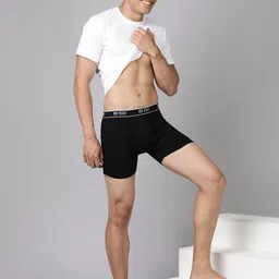 Dixcy Scott Originals Pack Of 5 Super Combed Cotton Short Trunks CROSS-TRNK-P5, BGNOW image 4