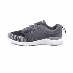 FUEL Men Grey Mesh Lace Up Running Shoes image 4