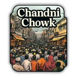 GIFTODAY White & Grey Chandni Chowk Printed Decorative Magnets-image-43