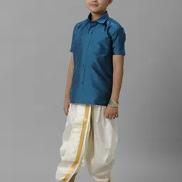 Ramraj Boys Shirt with Dhoti Pants image 5