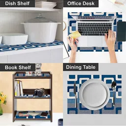 Mopak Decor White Set of 1 Regular Shelf Liner Organisers image 5