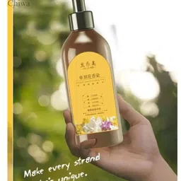 CHIWA Single Agent Floral Grey Coverage Hair Dye - 100 ml Each - Dark Brown image 3