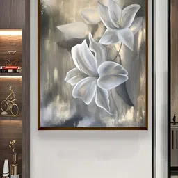 The Art House Beige & White Wooden Floral and Botanical Wall Art-picture-13