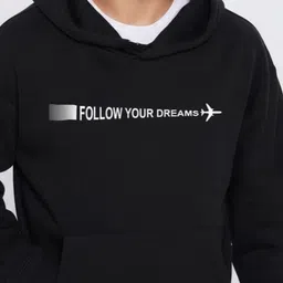 Moda Rapido Men Printed Hooded Sweatshirt image 4