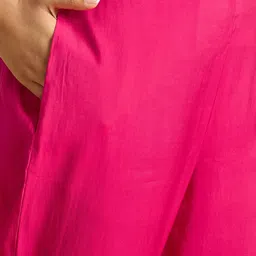 Indo Era Women Ethnic Motifs Embroidered Regular Thread Work Kurta with Trousers & With Dupatta image 2