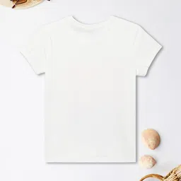 max Girls Graphic Printed Pure Cotton T-shirt image 4
