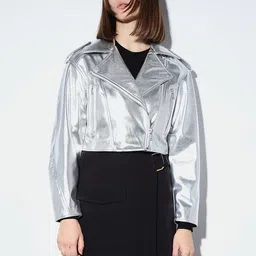 ONLY Women Crop Biker Jacket image 1