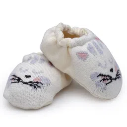 THE BABY TRUNK Infant Rabbit Cotton Booties image 2
